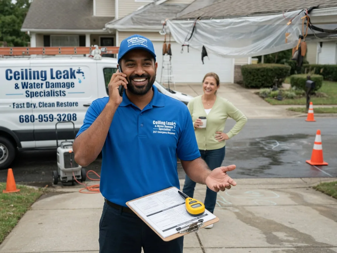 Ceiling Leak Cleanup Verona, NJ FAQs
